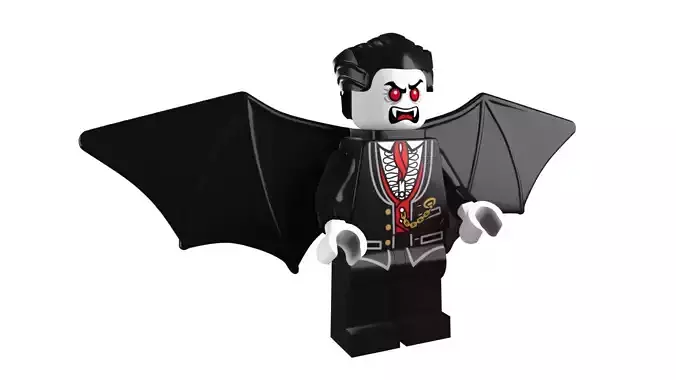3D print minifigure - Lord Vampyre
