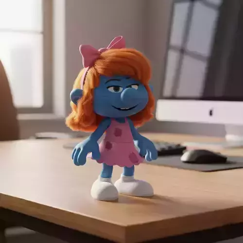 Sassette Smurf