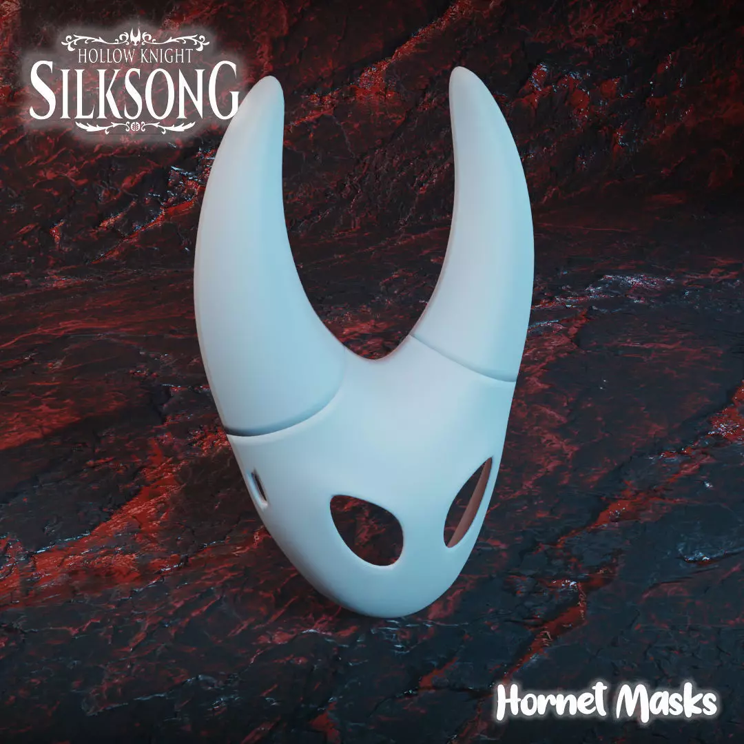 Hornet Masks and Sword Pack - Hollow Knight Silksong 3D print model_4