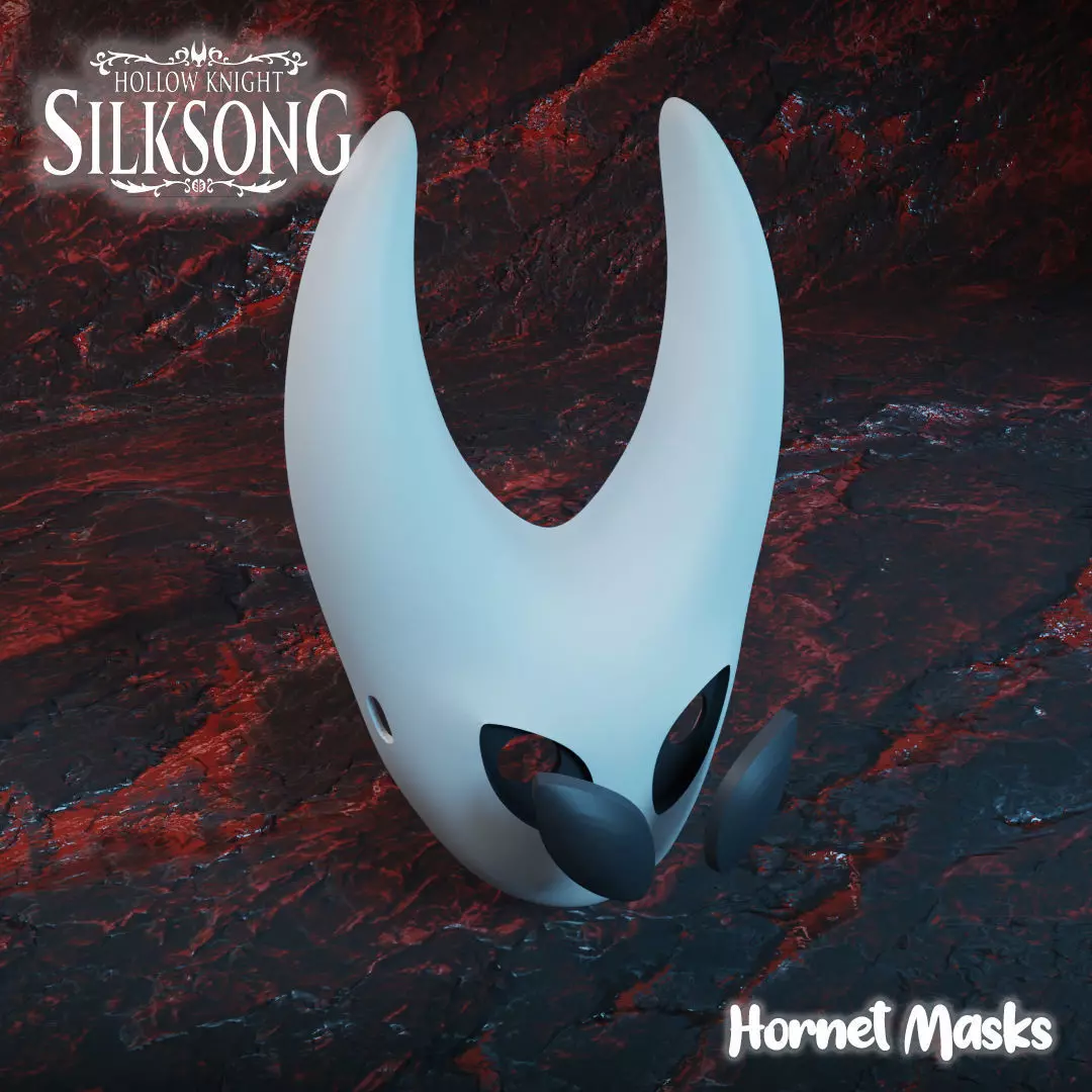 Hornet Masks and Sword Pack - Hollow Knight Silksong 3D print model_7