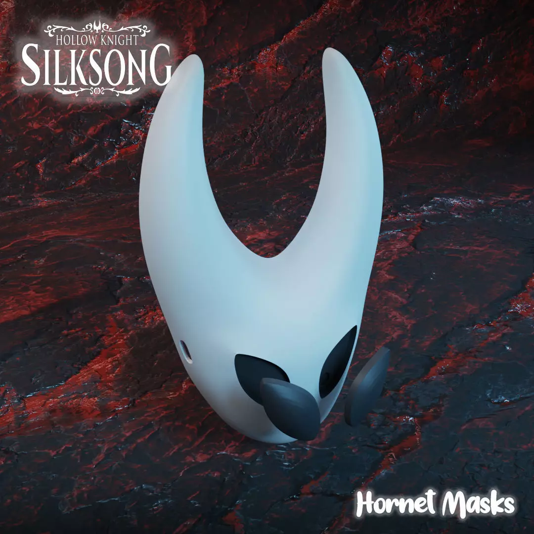 Hornet Masks and Sword Pack - Hollow Knight Silksong 3D print model_6