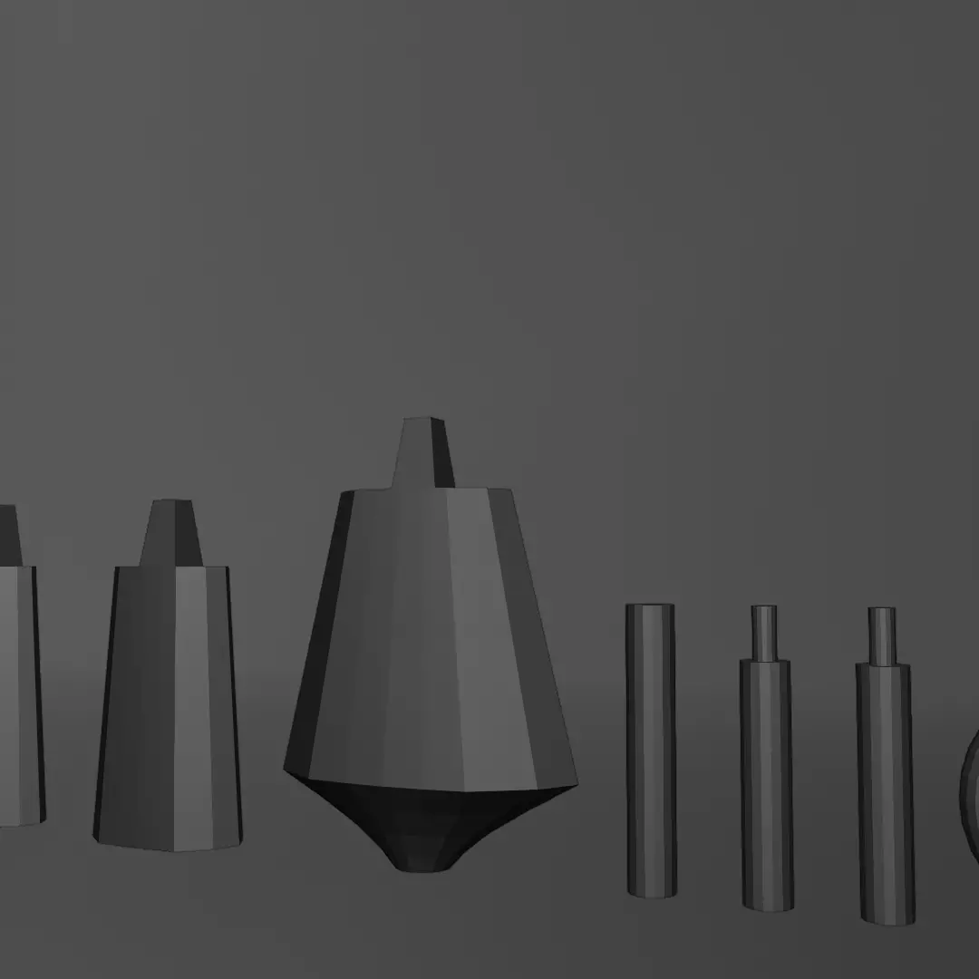 Hornet Masks and Sword Pack - Hollow Knight Silksong 3D print model_18