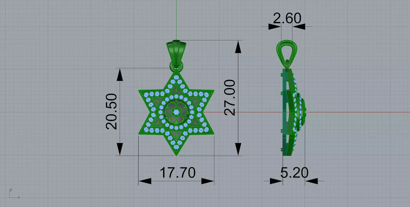 Gold N1488 3D print model_8