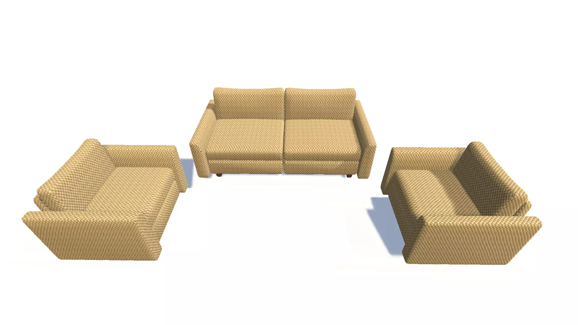Modern Sofa Stylish Furniture for Interior Design Free low-poly 3D model