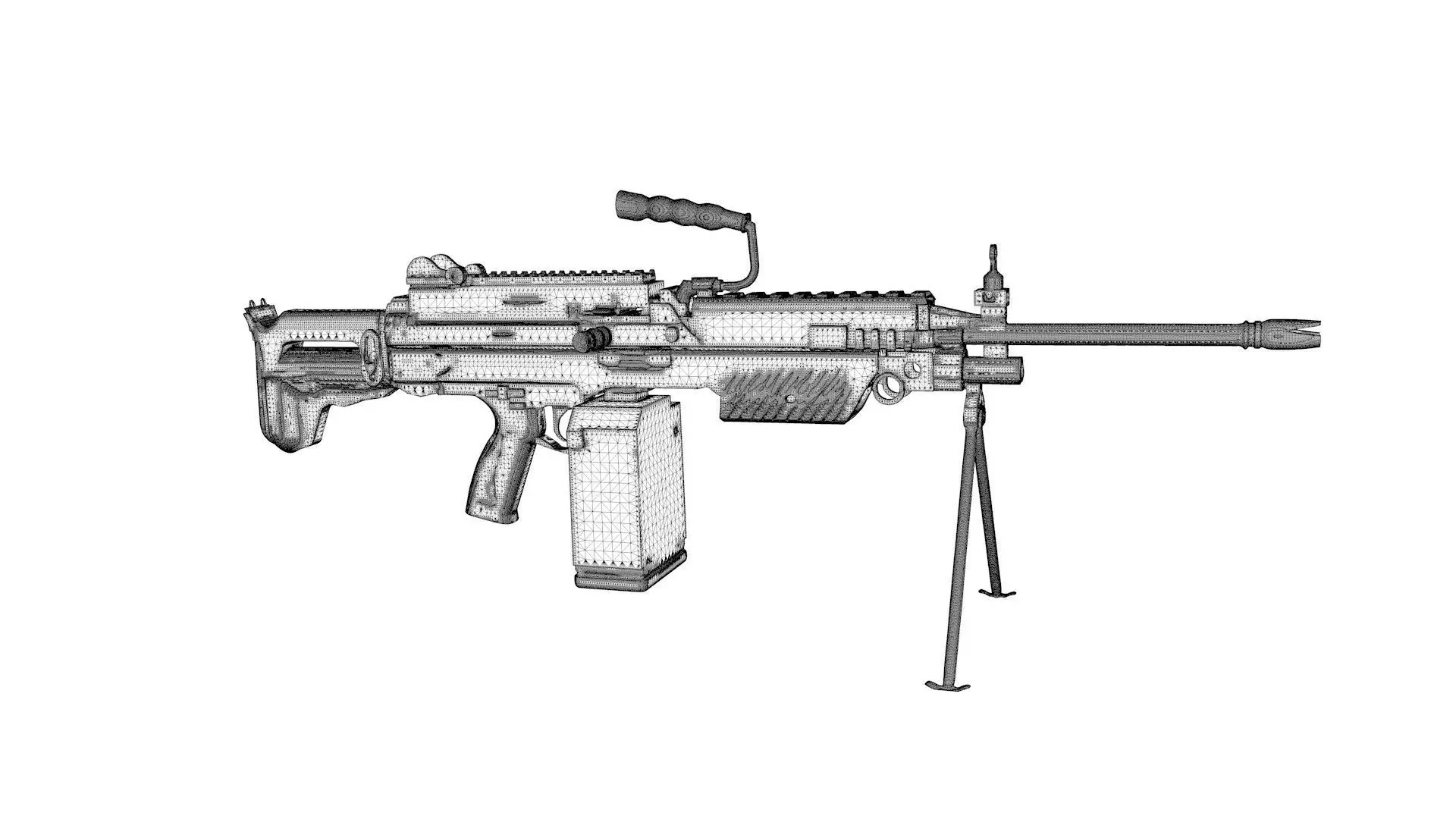 KMG762   machine gun 3D model_5