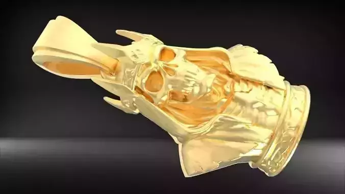scull king pendant