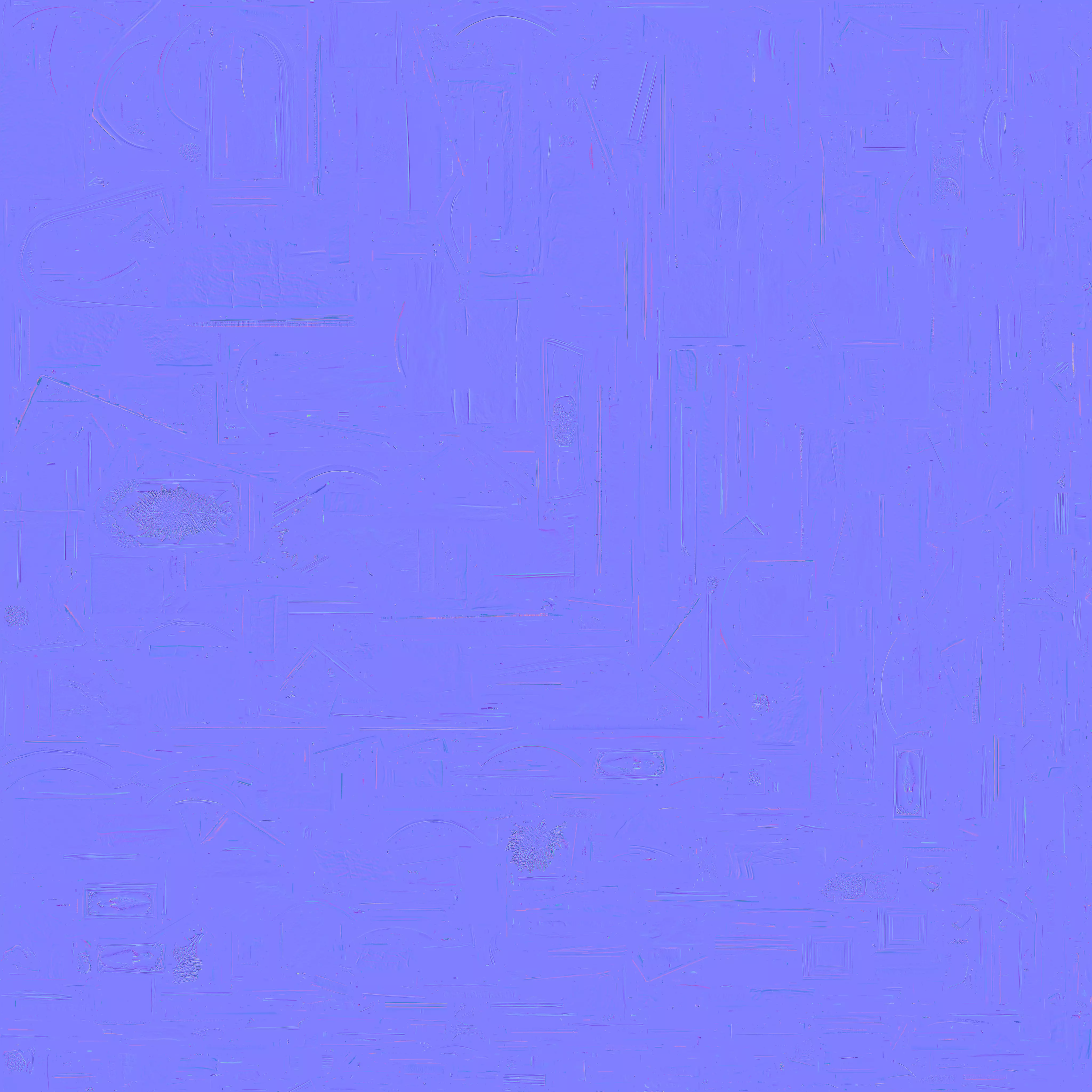 Ancient Gothic Stone Shrine with Candles 3D Model Low-poly 3D model_3