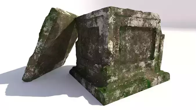 ancient altar destroyed broken