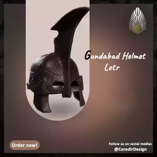 Gundabad Orc helmet lord of the rings 3D DIGITAL DOWNLOAD