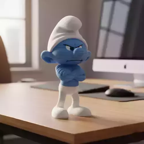 Grouchy Smurf