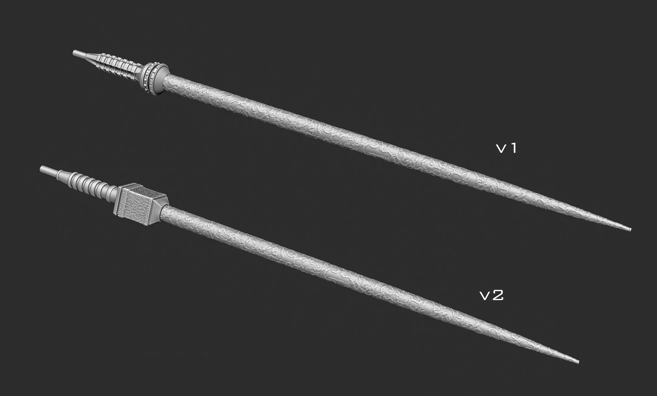 Gom Jabbar needle 3D print model_2