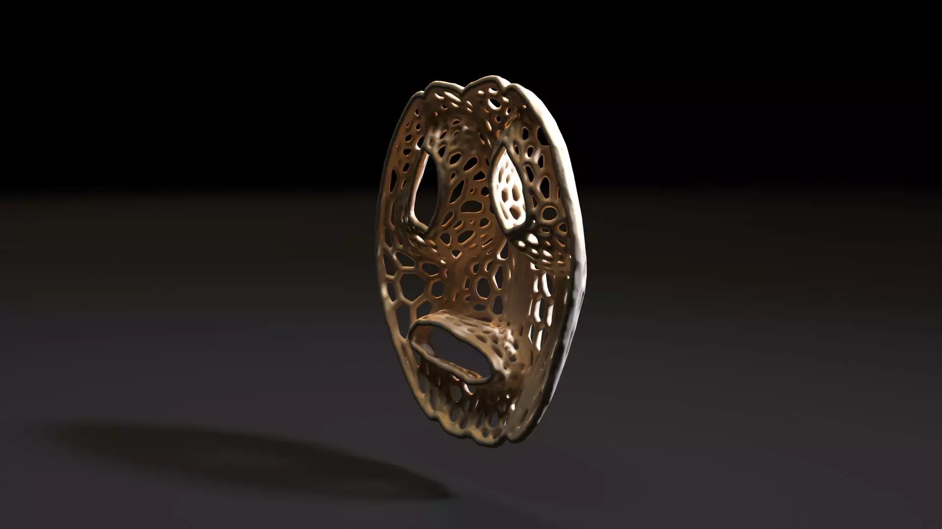 Pumpkin mask halloween 3D print model_5