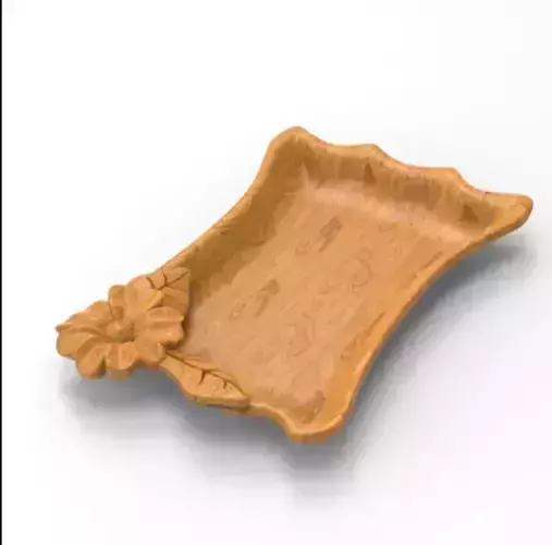 Wooden Tray CNC Model
