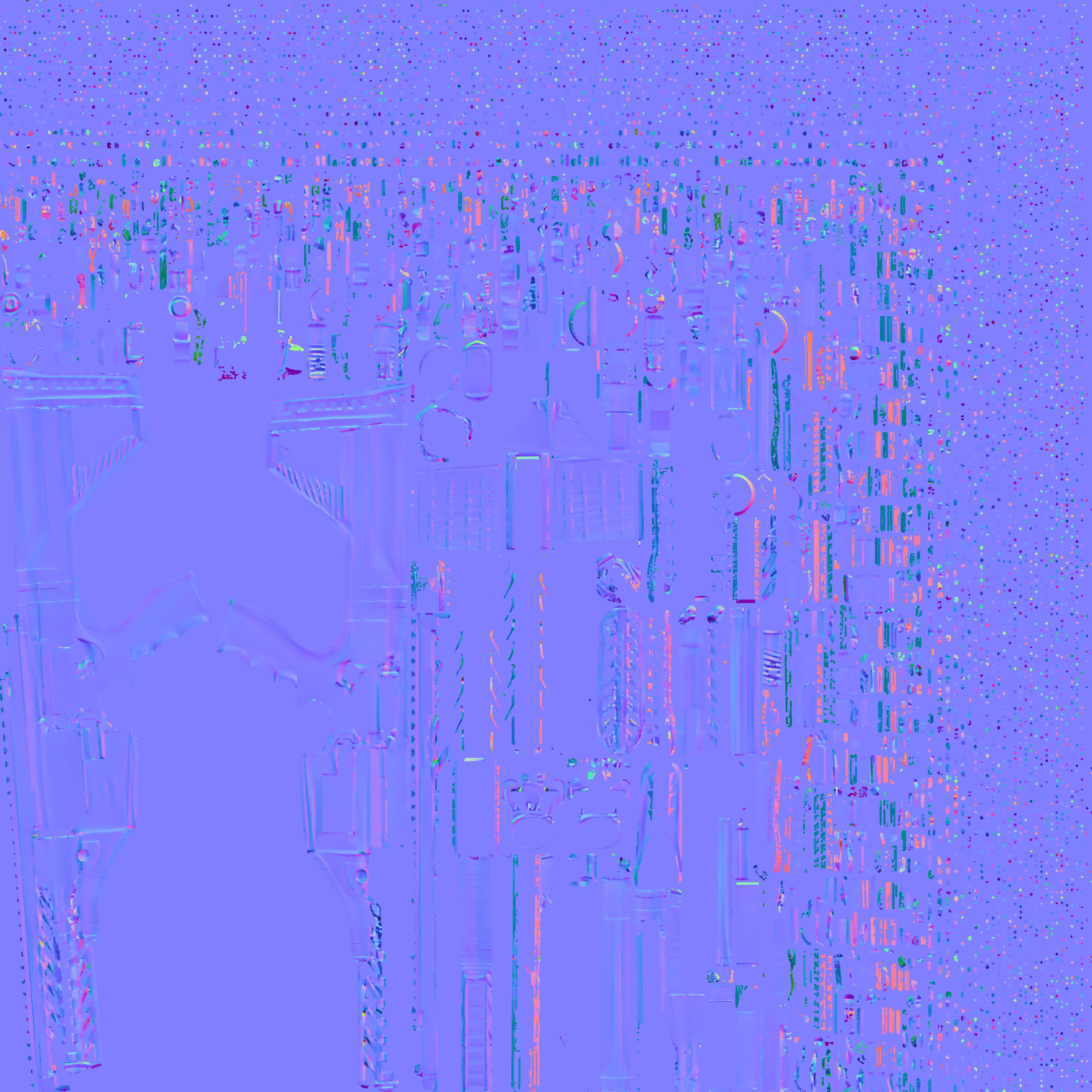 mtp76 Rifle 3D model_9