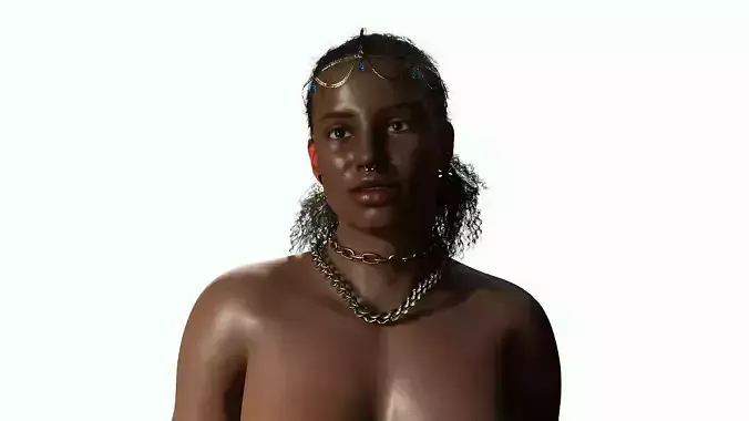 African Queen with Dancing Animation
