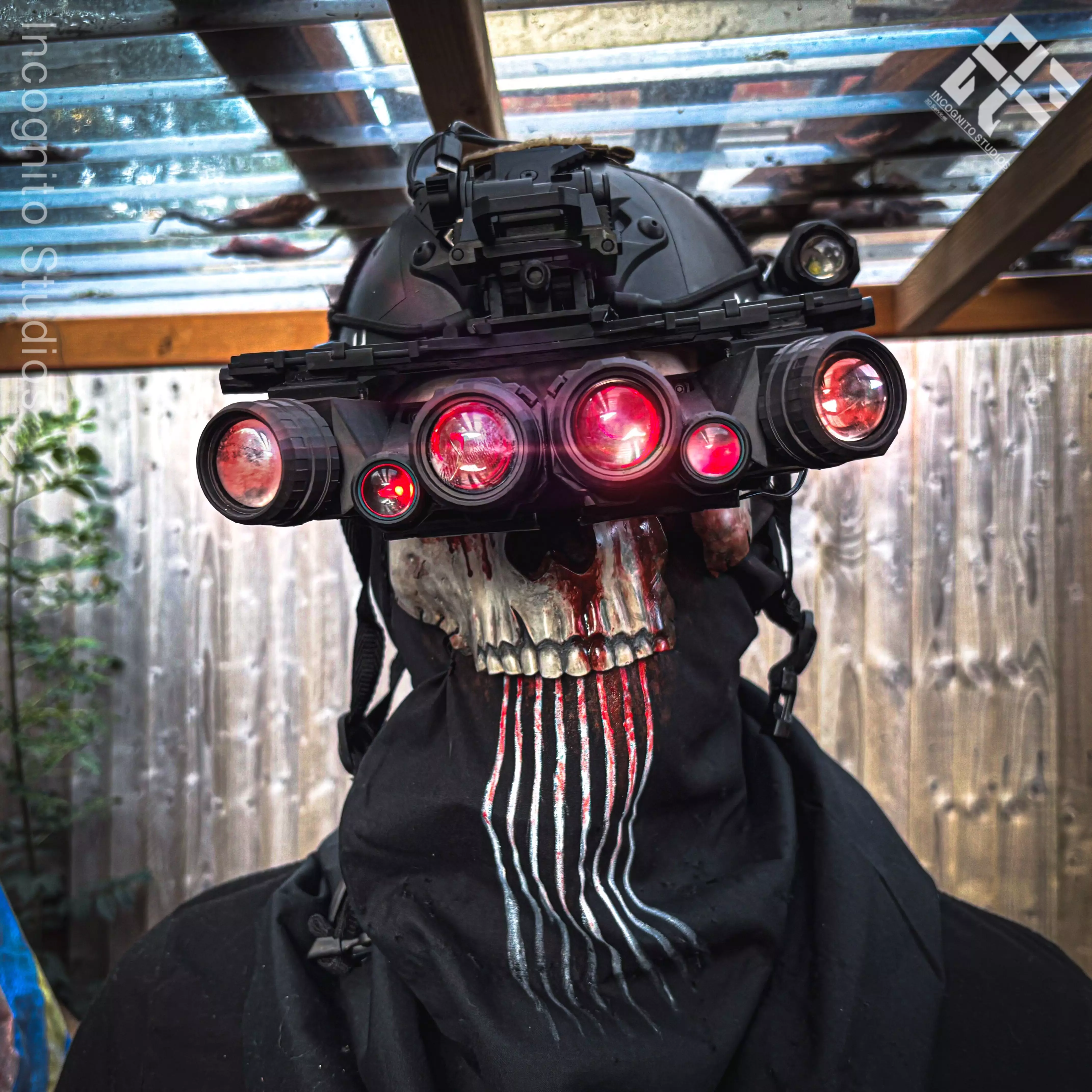ZOMBIE GHOST CALL OF DUTY INSPIRED REPLICA COSPLAY GHOST MASK 3D print model_1