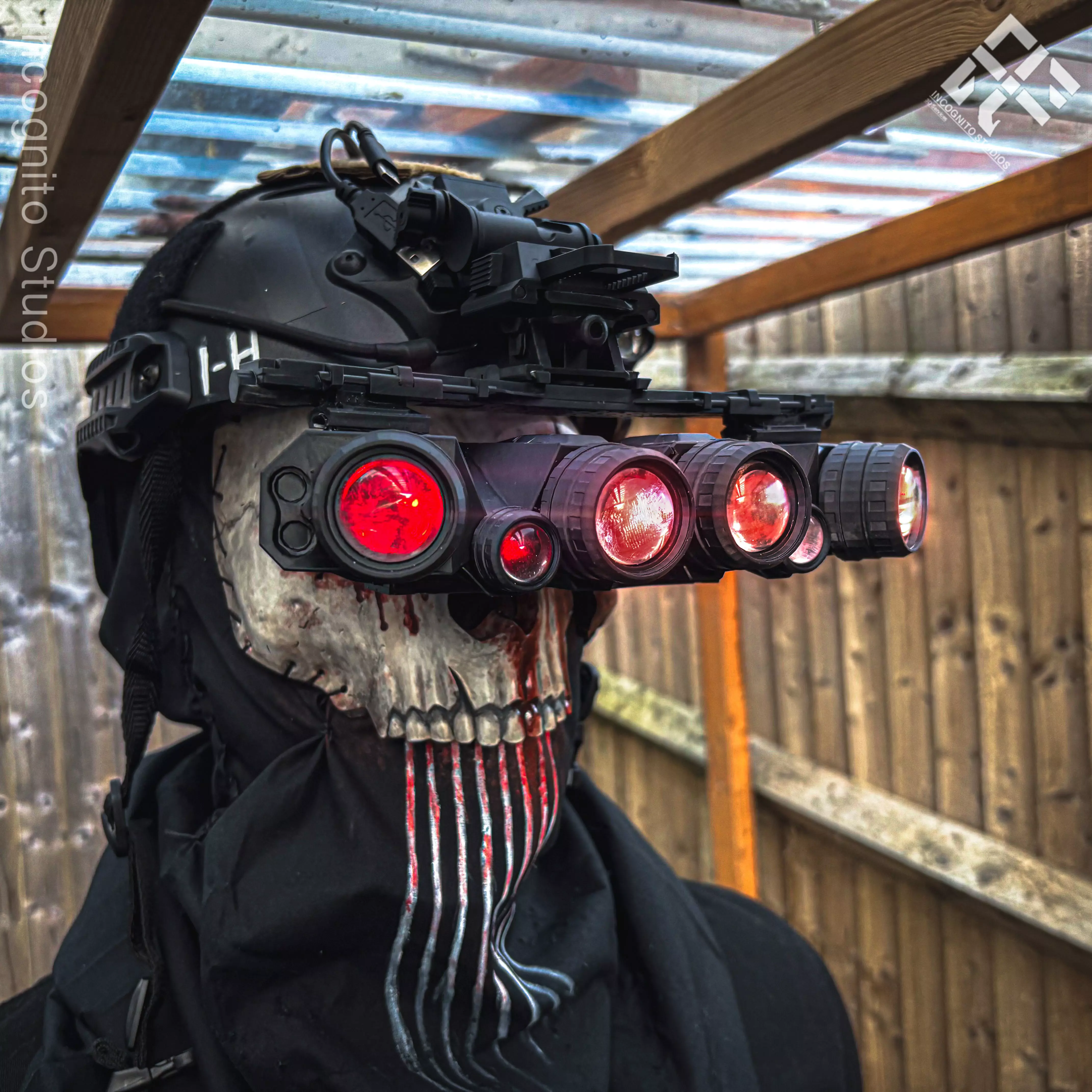 ZOMBIE GHOST CALL OF DUTY INSPIRED REPLICA COSPLAY GHOST MASK 3D print model_3