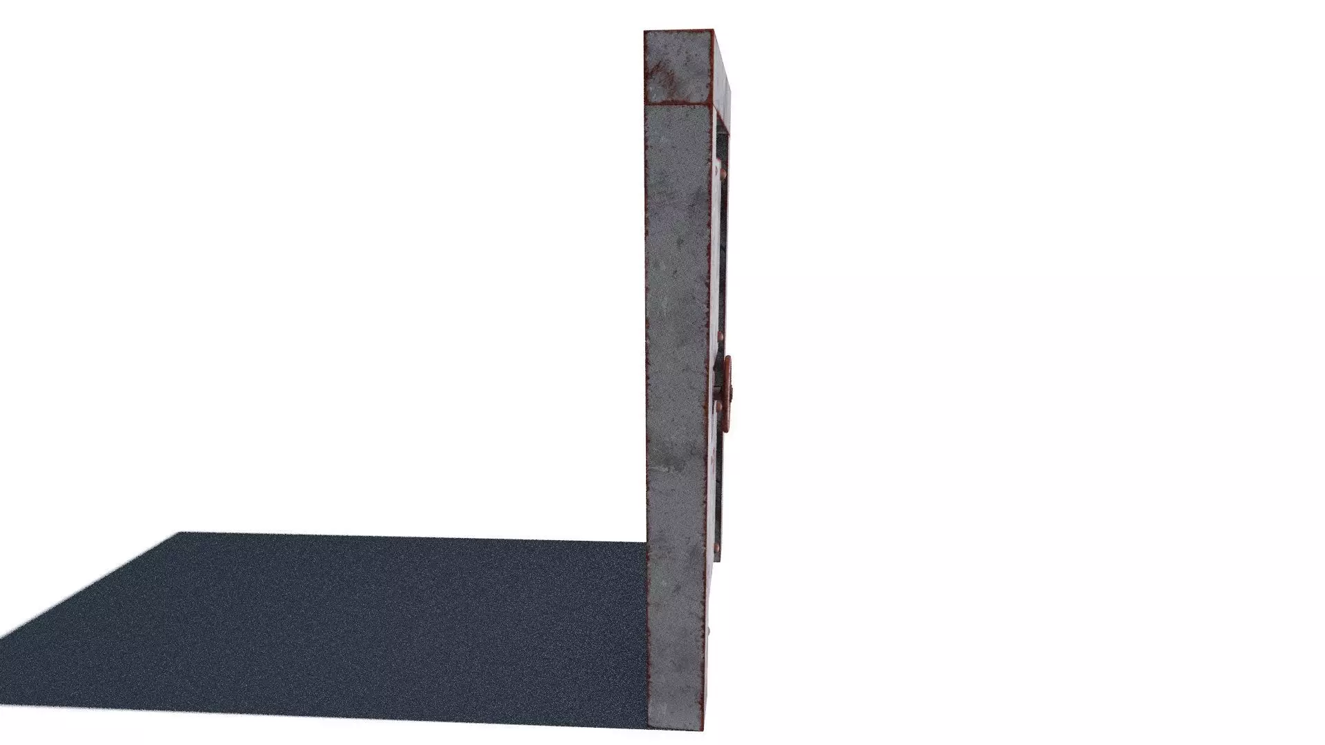 metal security door 3D model_5