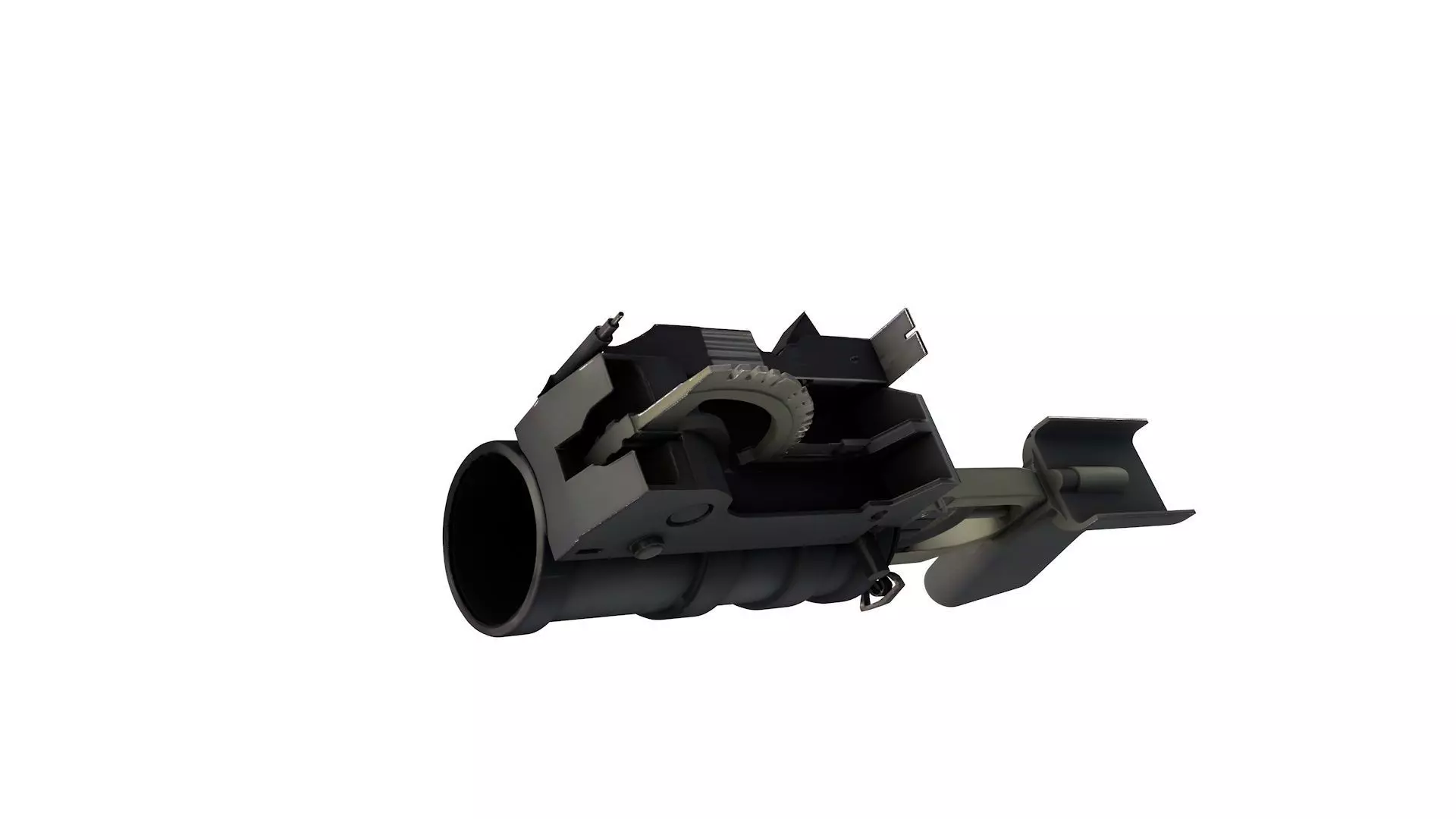 GP30 Grenade Launcher 3D model_4