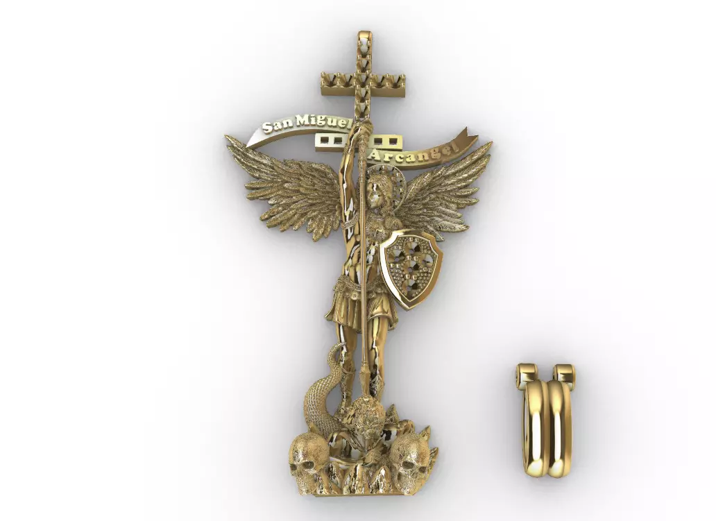 arcangel san miguel 3D print model