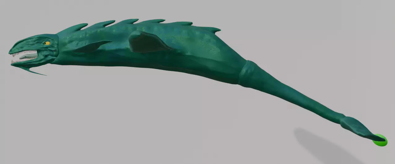Leviathan Low-poly 3D model_2