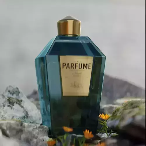 Elegant Perfume Bottle 3D Model 3D model Elegant Perfume Bottle 3D Model 3D model