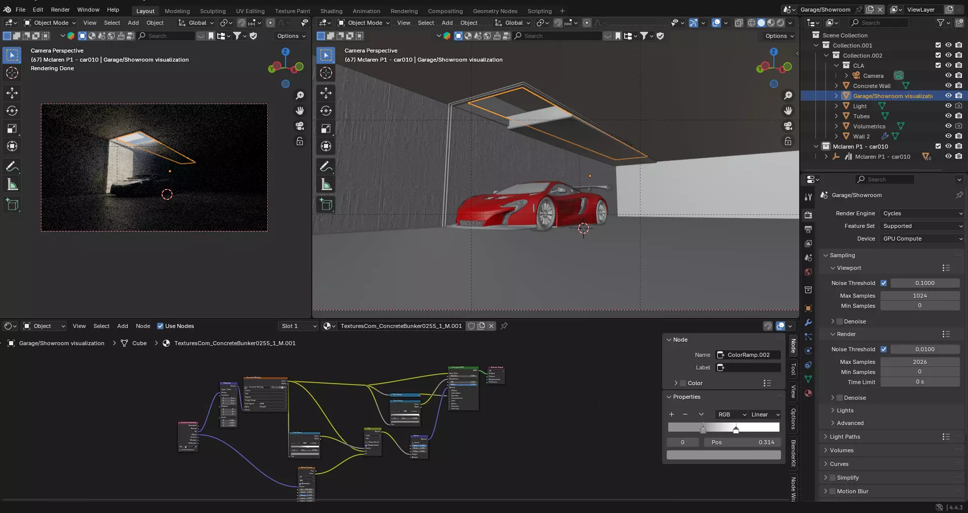 Mclaren 720s Free 3D model_2