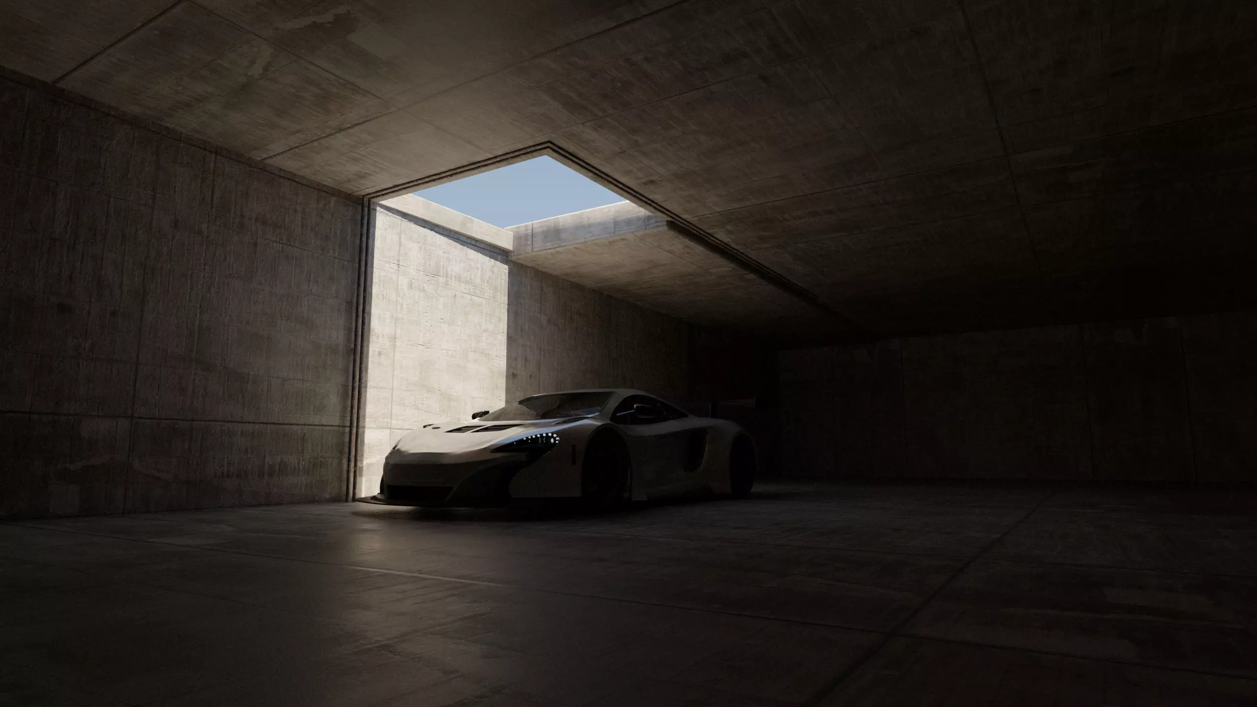 Mclaren 720s Free 3D model_0