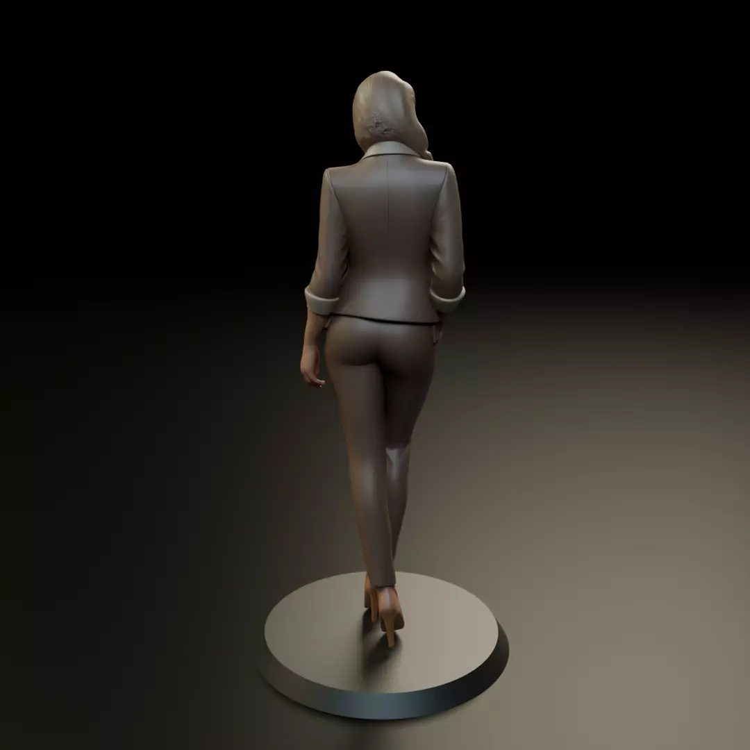 executive pinup 3D print model_6