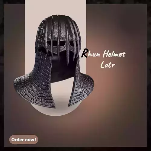 Ring wraith Nazgul Rhun Helmet lord of the rings 3D DIGi DL