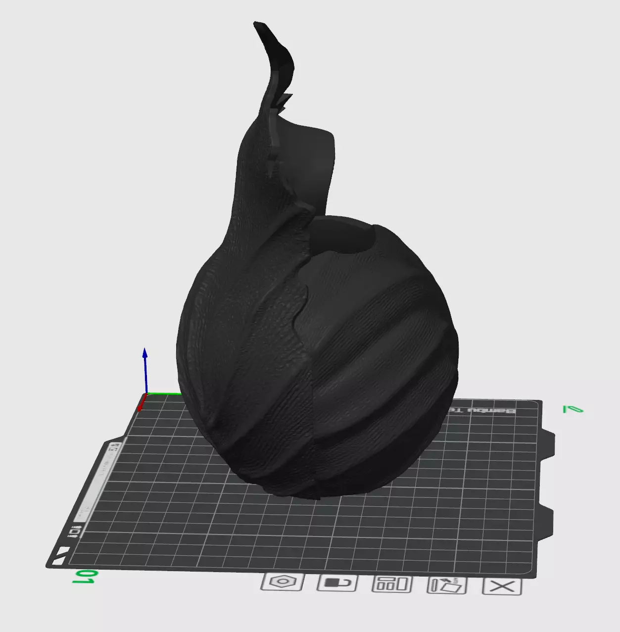 Beauty Vase for Artistic and Modern Home Decor 3D print model_2