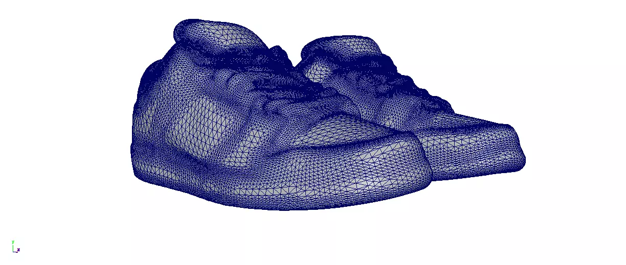 Nike Air SB Dunk low TRD Low-poly 3D model_6