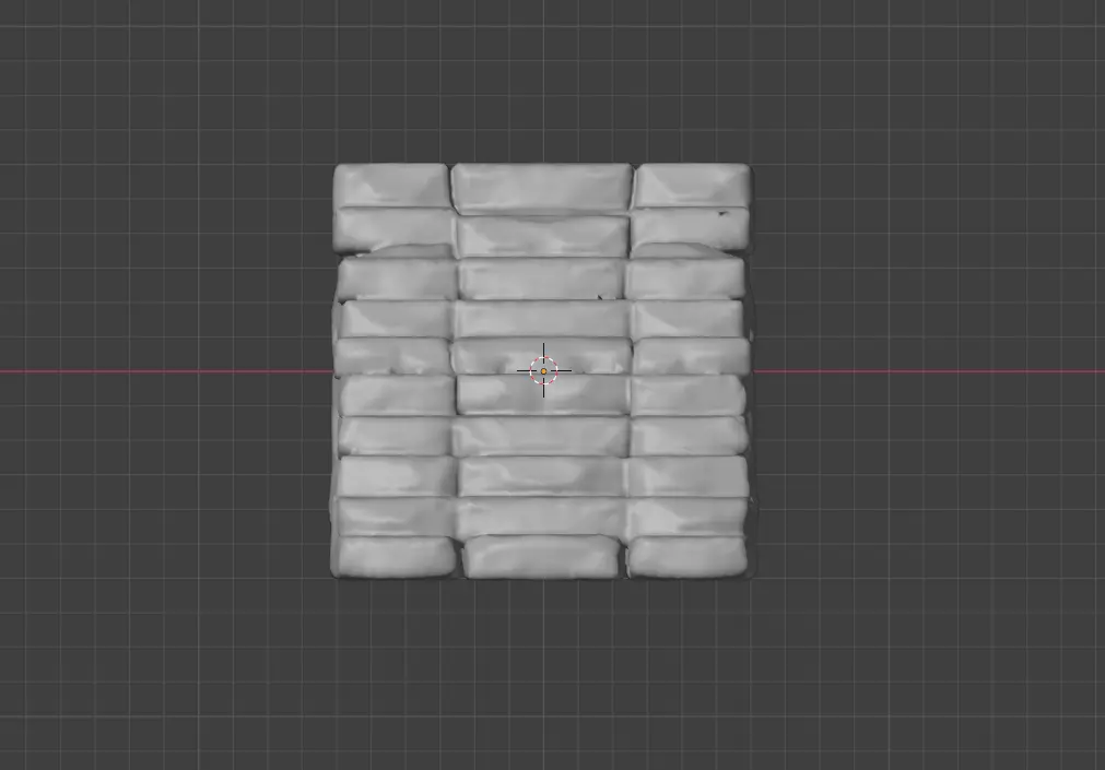 Mossy Stone Stairway Low-poly 3D model_12