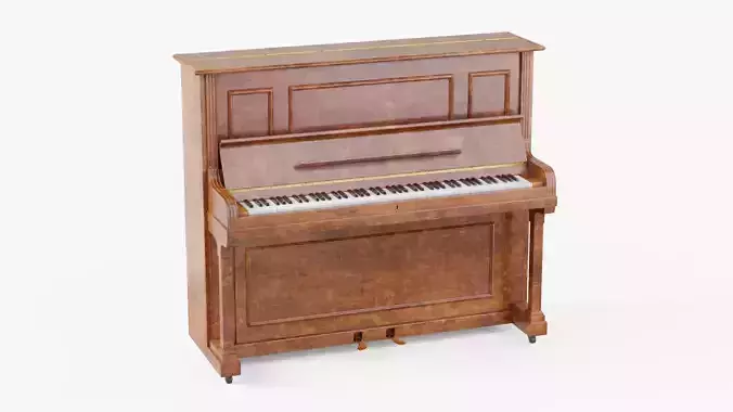 Marblewood Upright Piano
