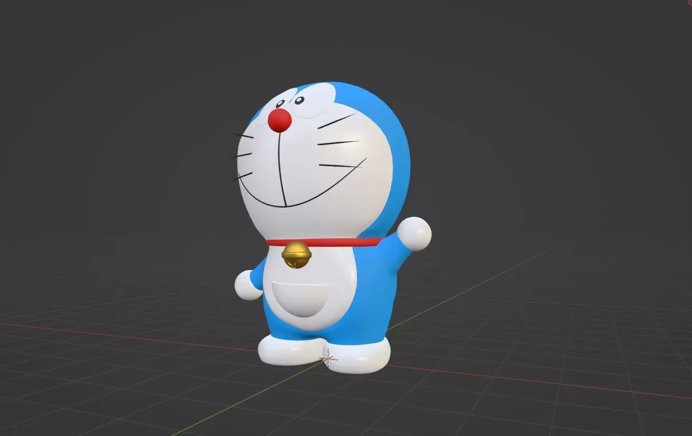 Doraemon - Doraemon 3D model_5