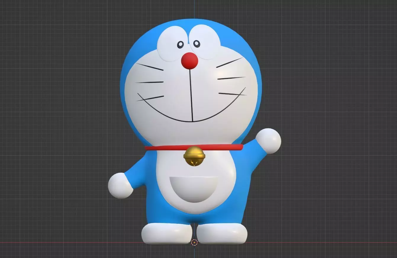Doraemon - Doraemon 3D model_8