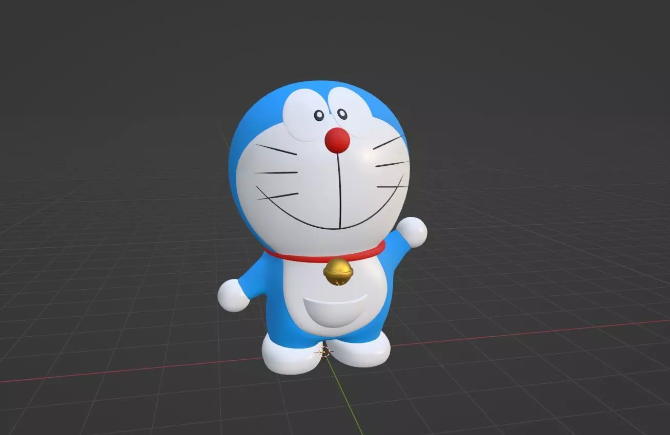 Doraemon - Doraemon 3D model_4