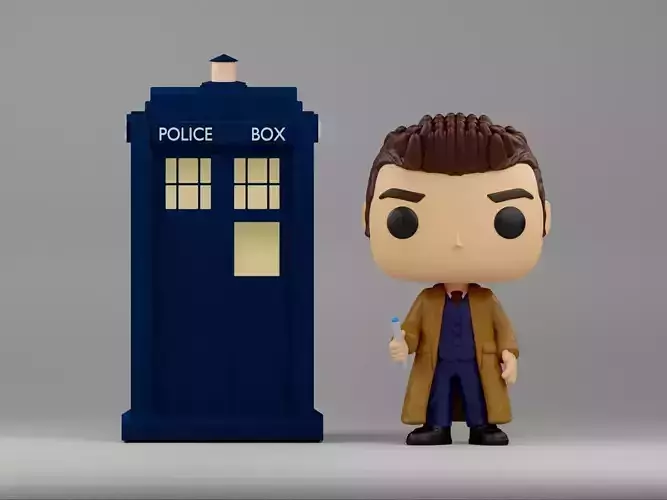 10th Doctor Funko Pop from Doctor Who