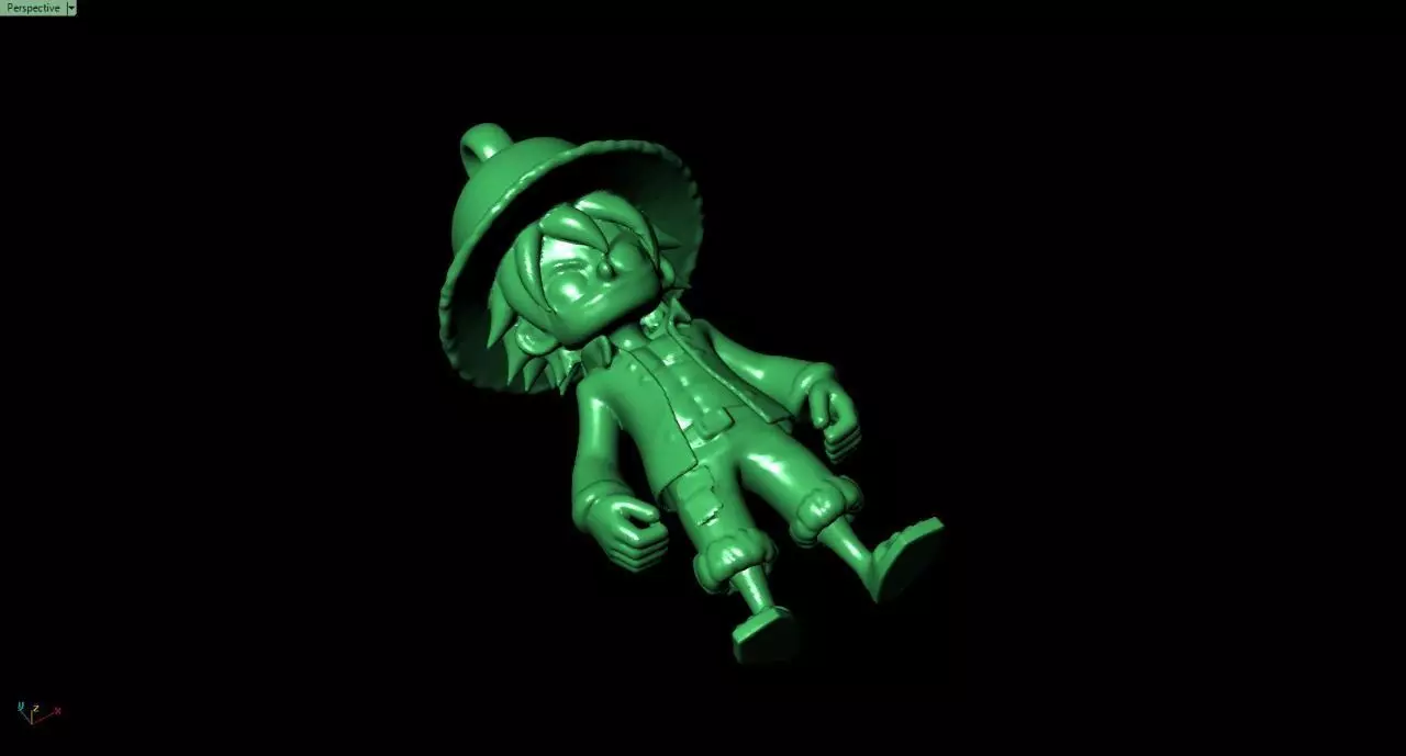 30mm Lufi Pendant STL 3DM 3D Jewelry Model 3D print model_3