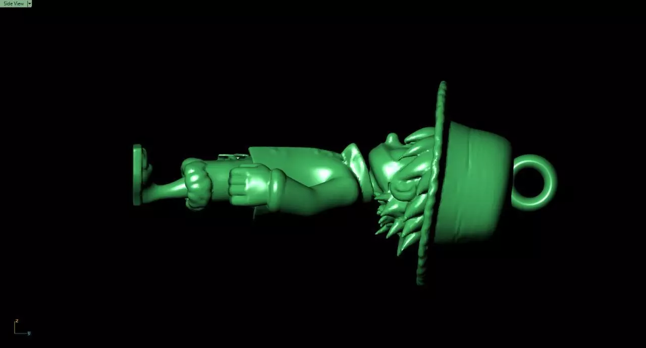 30mm Lufi Pendant STL 3DM 3D Jewelry Model 3D print model_4