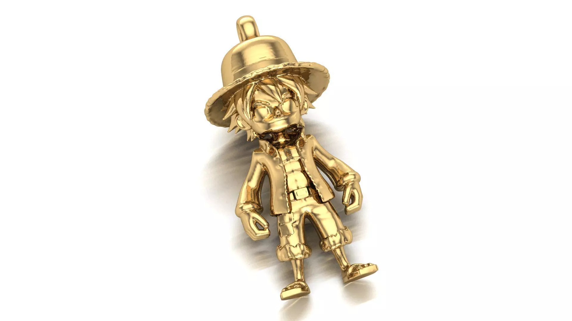 30mm Lufi Pendant STL 3DM 3D Jewelry Model 3D print model_1