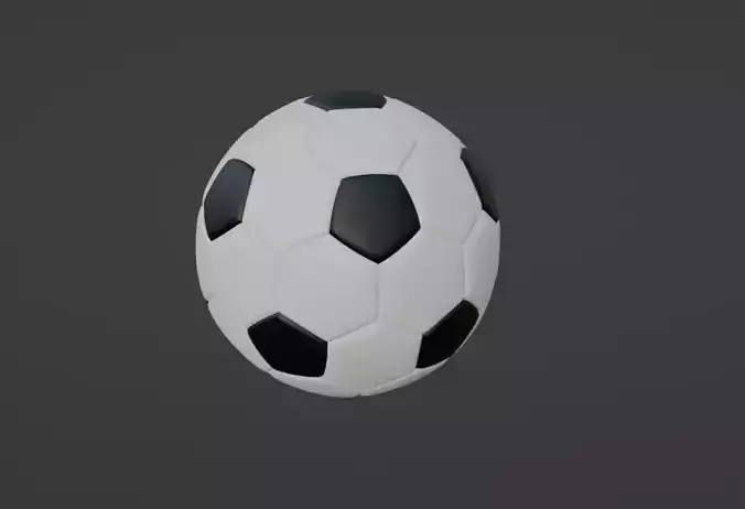 Football 3D model