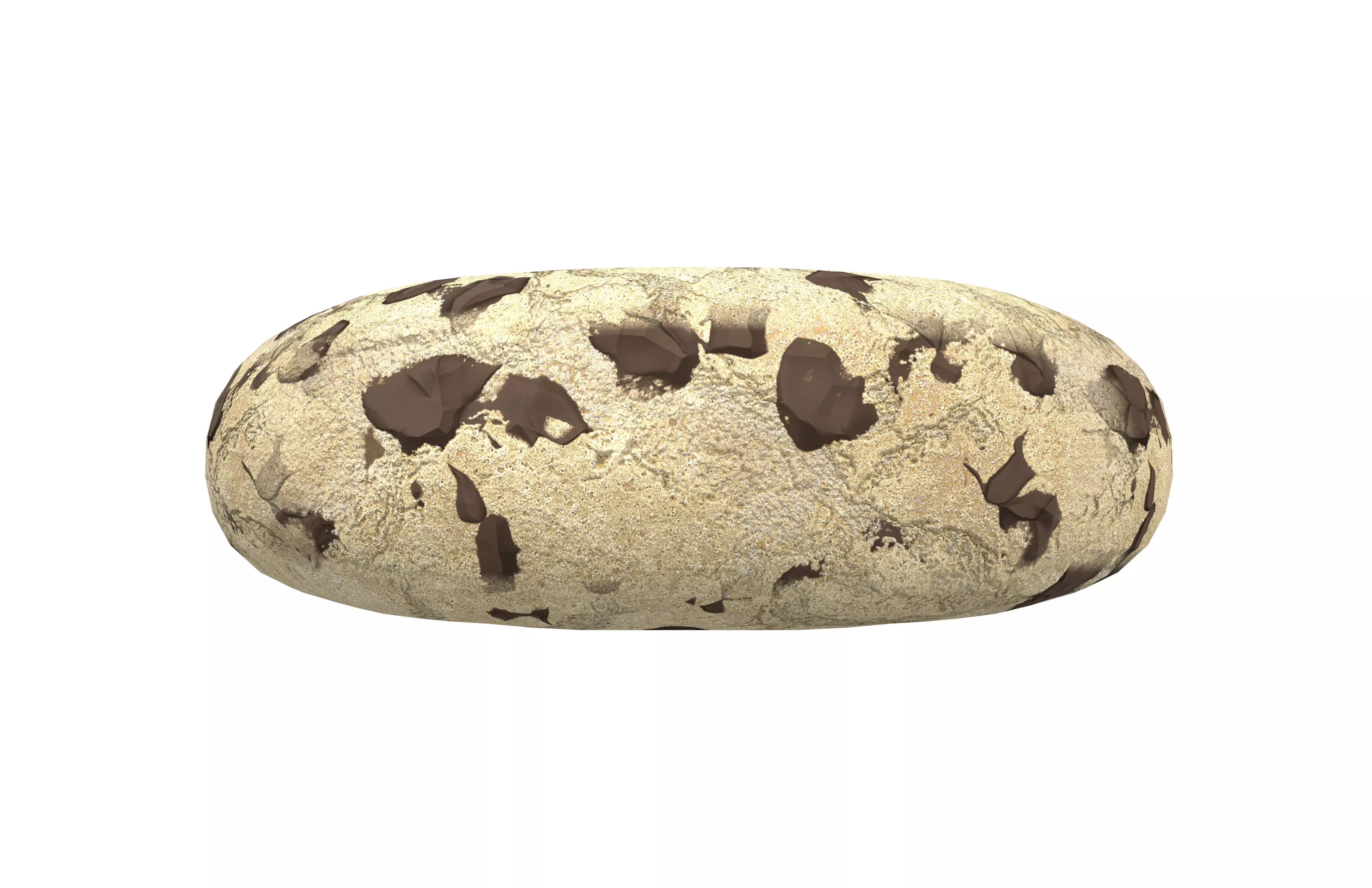 Cookie v3 002 Low-poly 3D model_1
