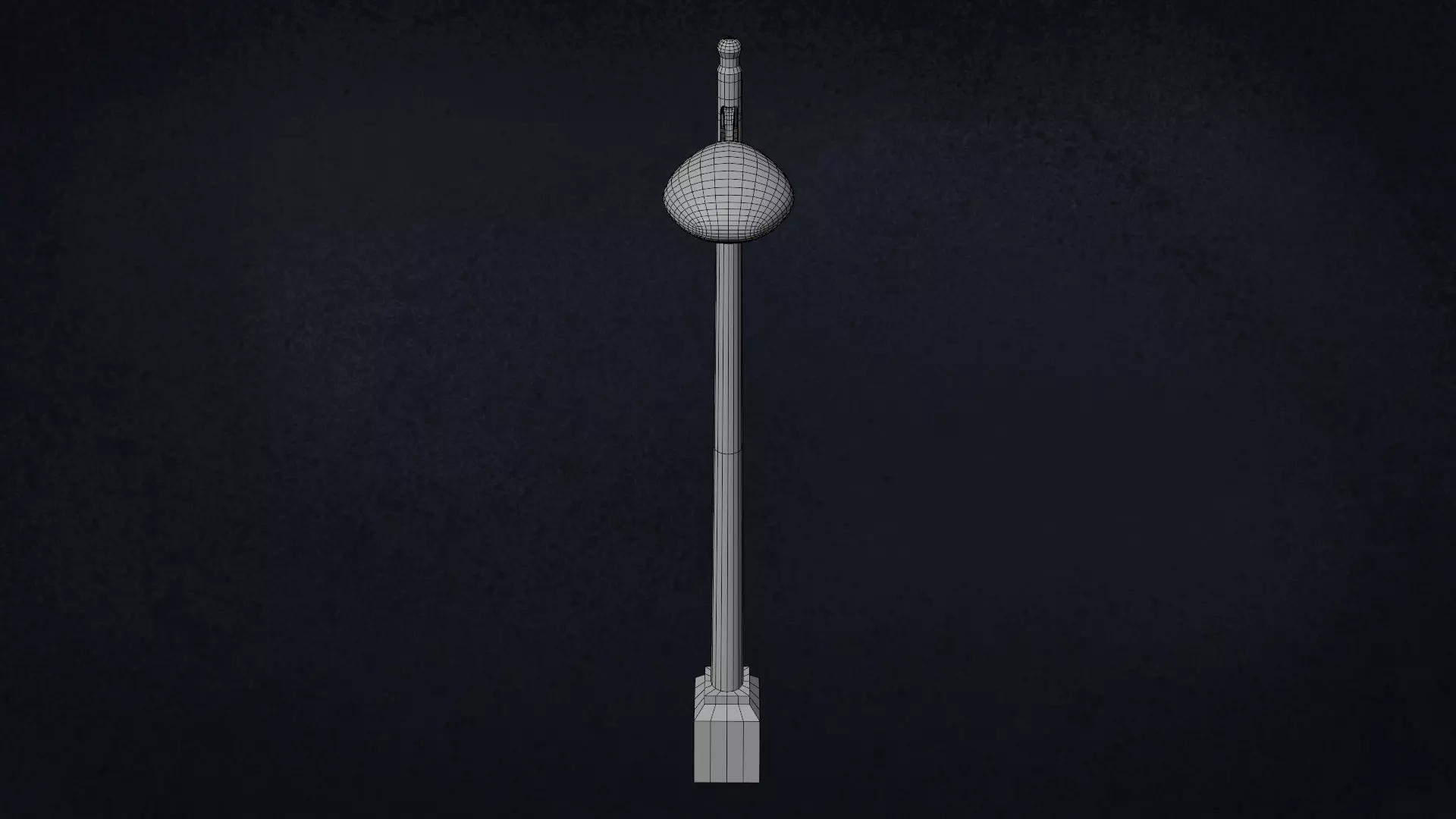 Lamp Street Light Post Series ModernUrbanLux LT1 N1 3D model_17