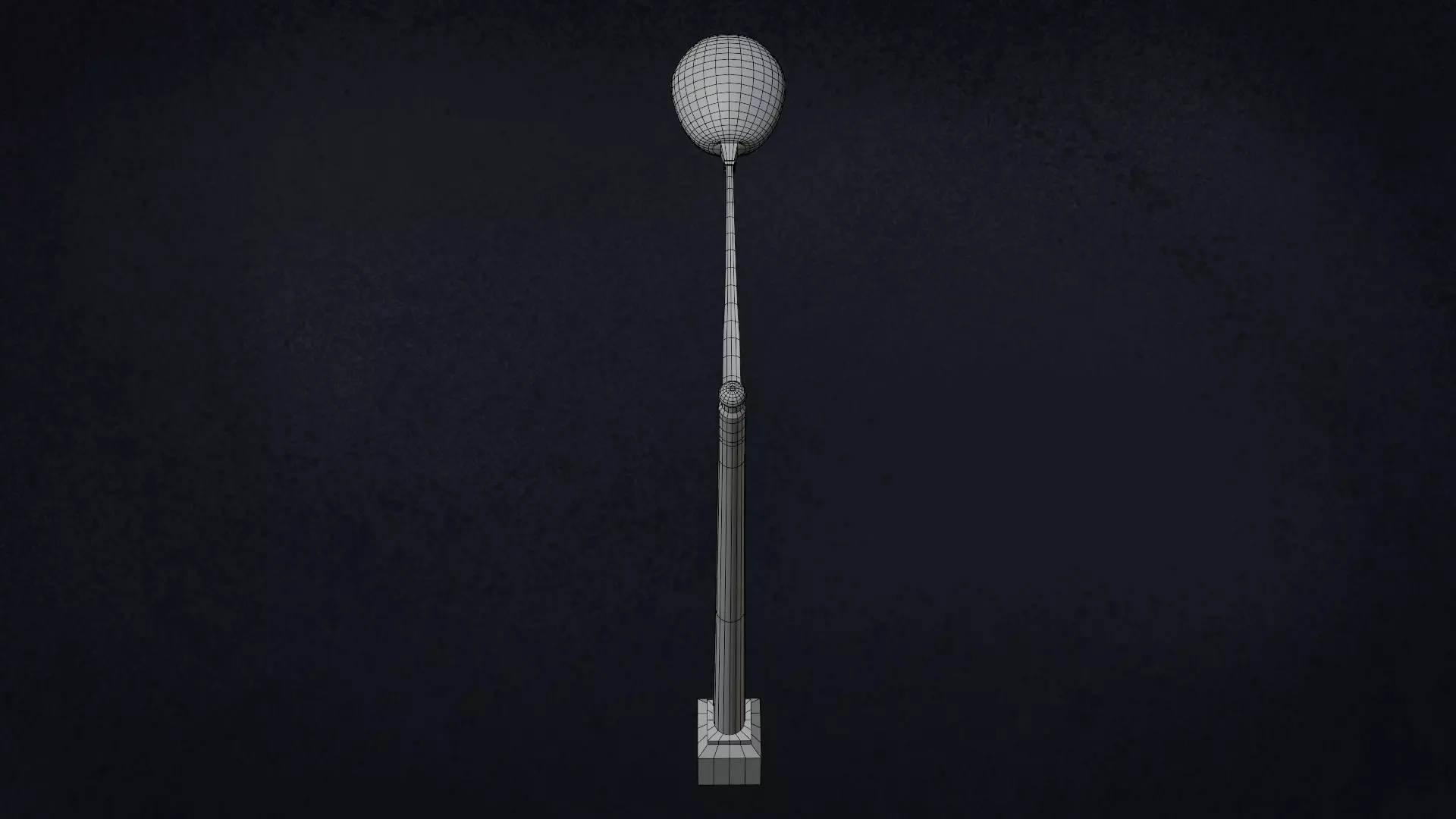 Lamp Street Light Post Series ModernUrbanLux LT1 N1 3D model_20