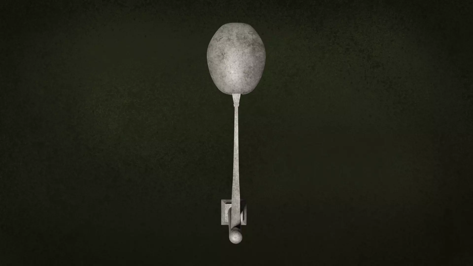 Lamp Street Light Post Series ModernUrbanLux LT1 N1 3D model_9