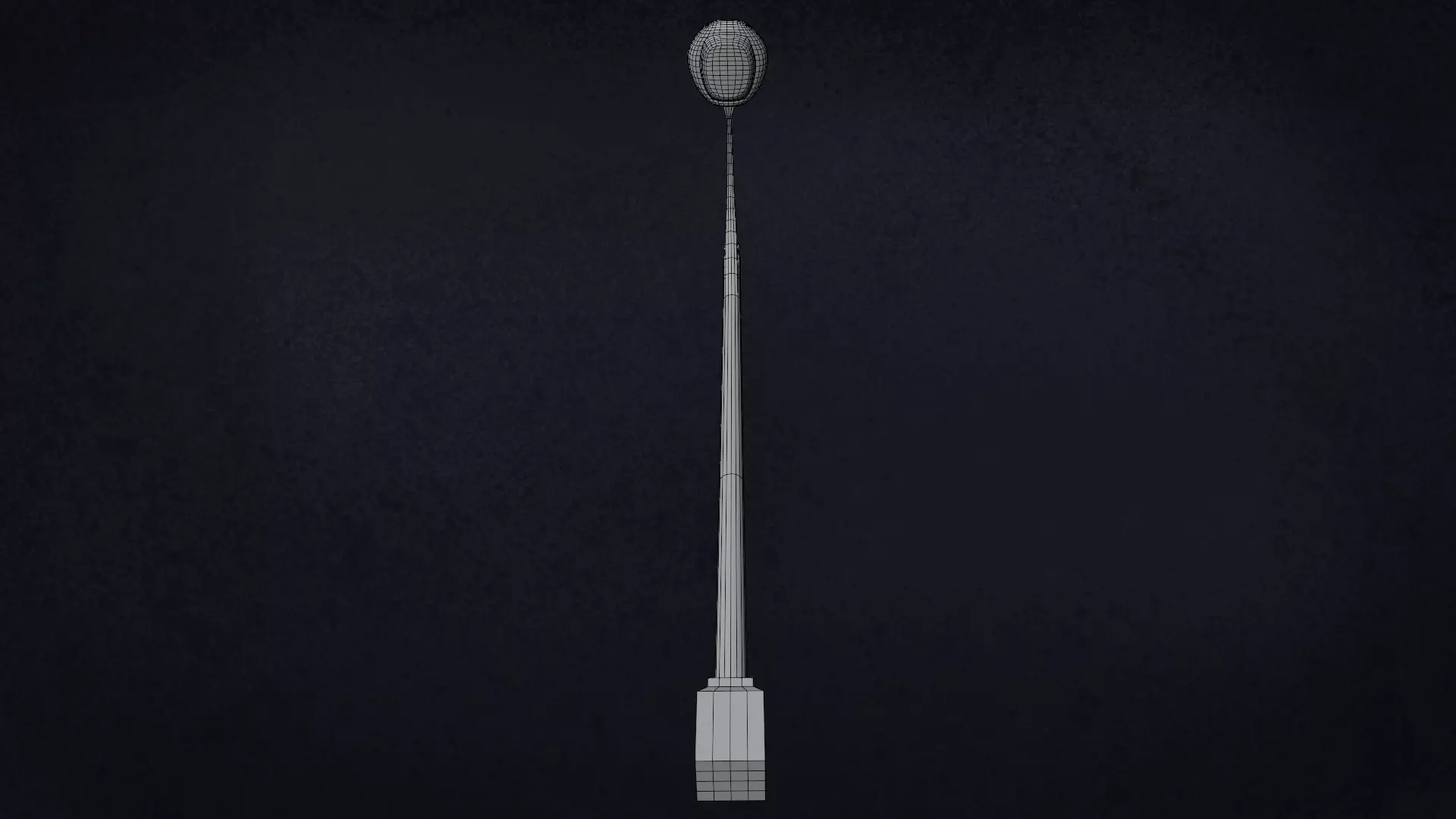 Lamp Street Light Post Series ModernUrbanLux LT1 N1 3D model_21