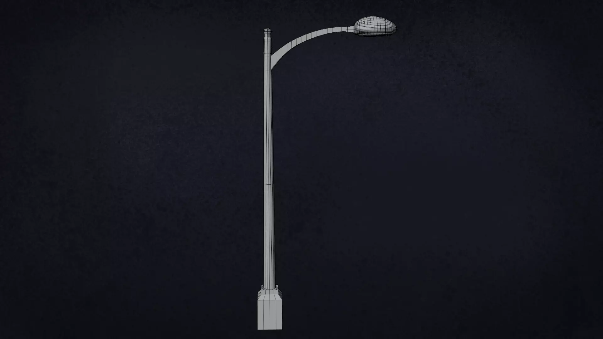 Lamp Street Light Post Series ModernUrbanLux LT1 N1 3D model_18