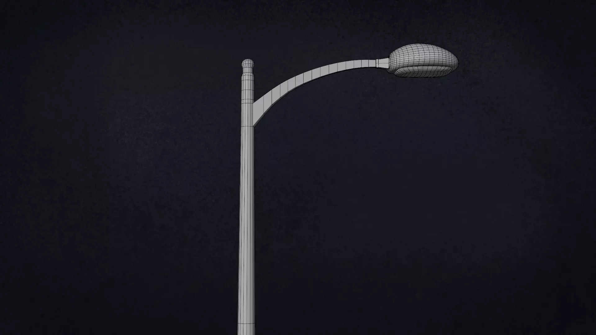 Lamp Street Light Post Series ModernUrbanLux LT1 N1 3D model_22