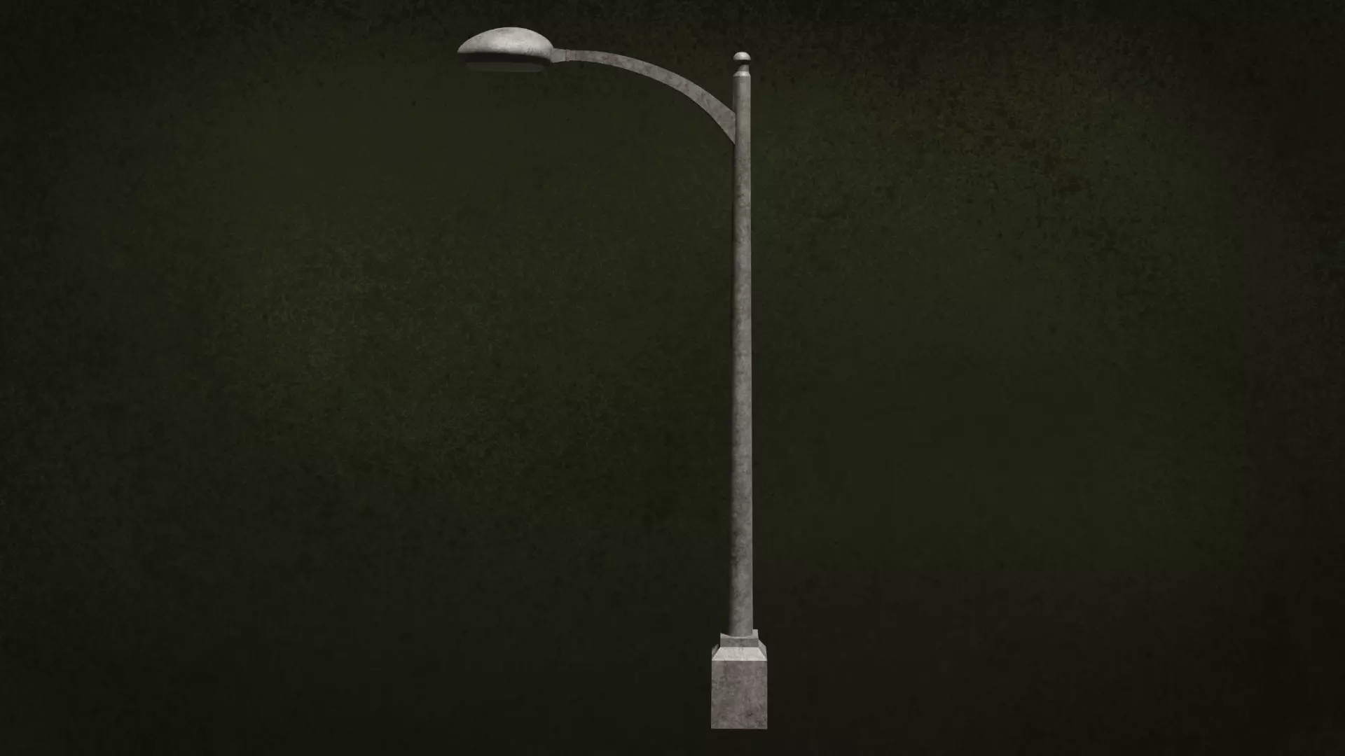 Lamp Street Light Post Series ModernUrbanLux LT1 N1 3D model_2